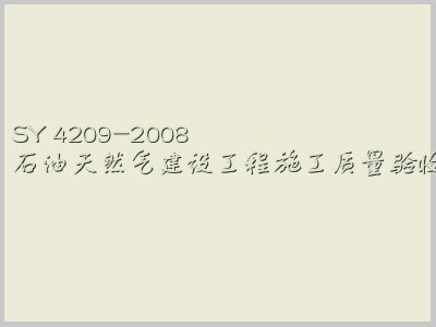 SY 4209-2008